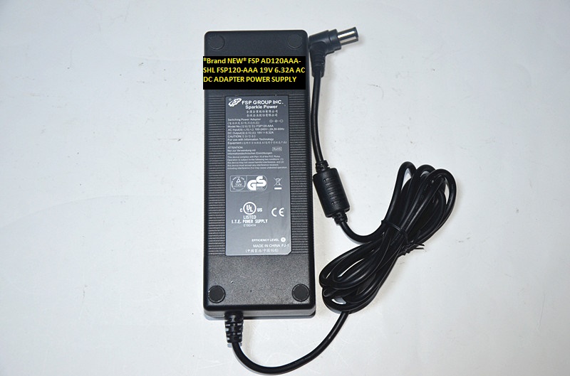 *Brand NEW* FSP AD120AAA-SHL FSP120-AAA 19V 6.32A AC DC ADAPTER POWER SUPPLY
